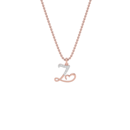 Zen ‘Z’ Diamond Pendant