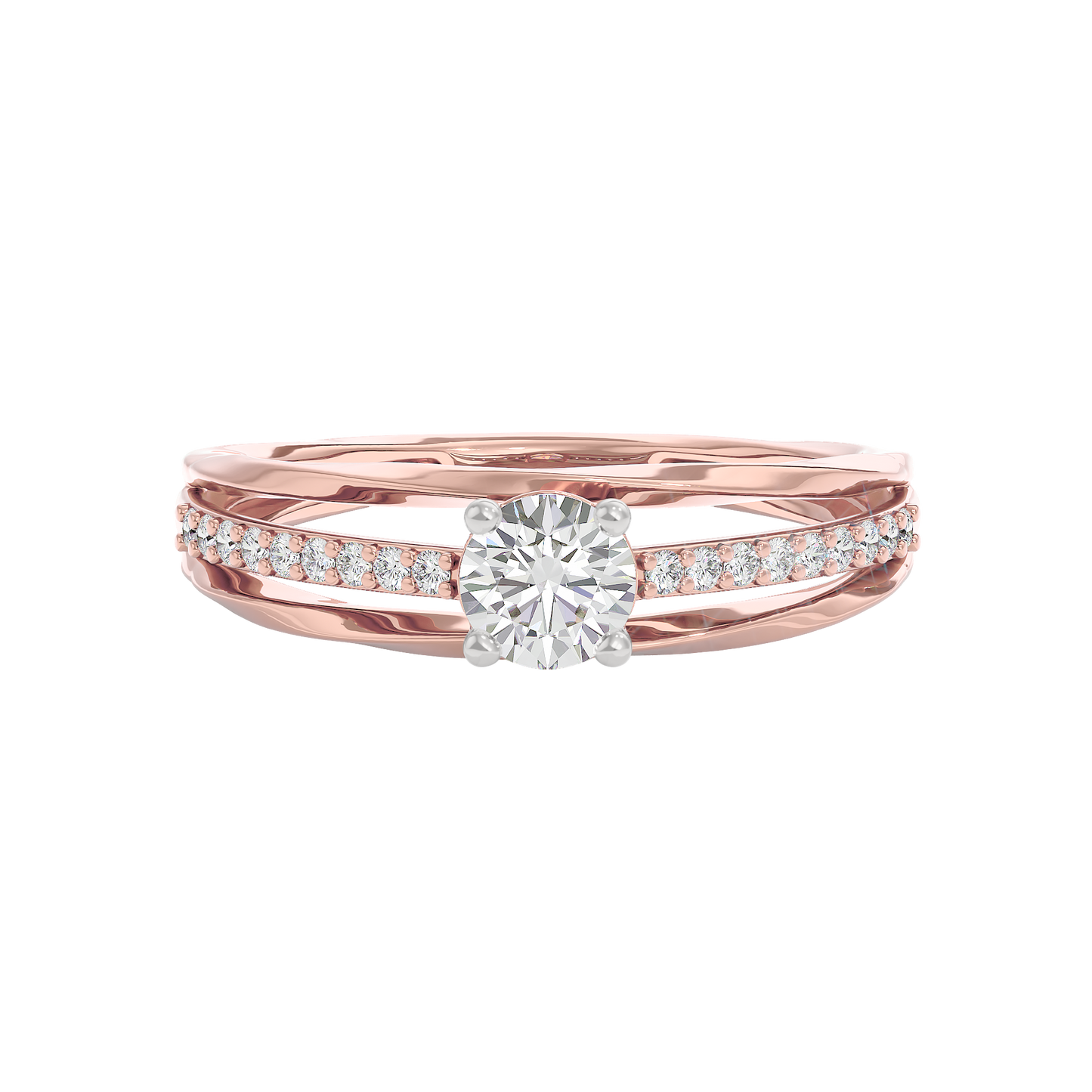 Ada Diamond Solitaire Ring