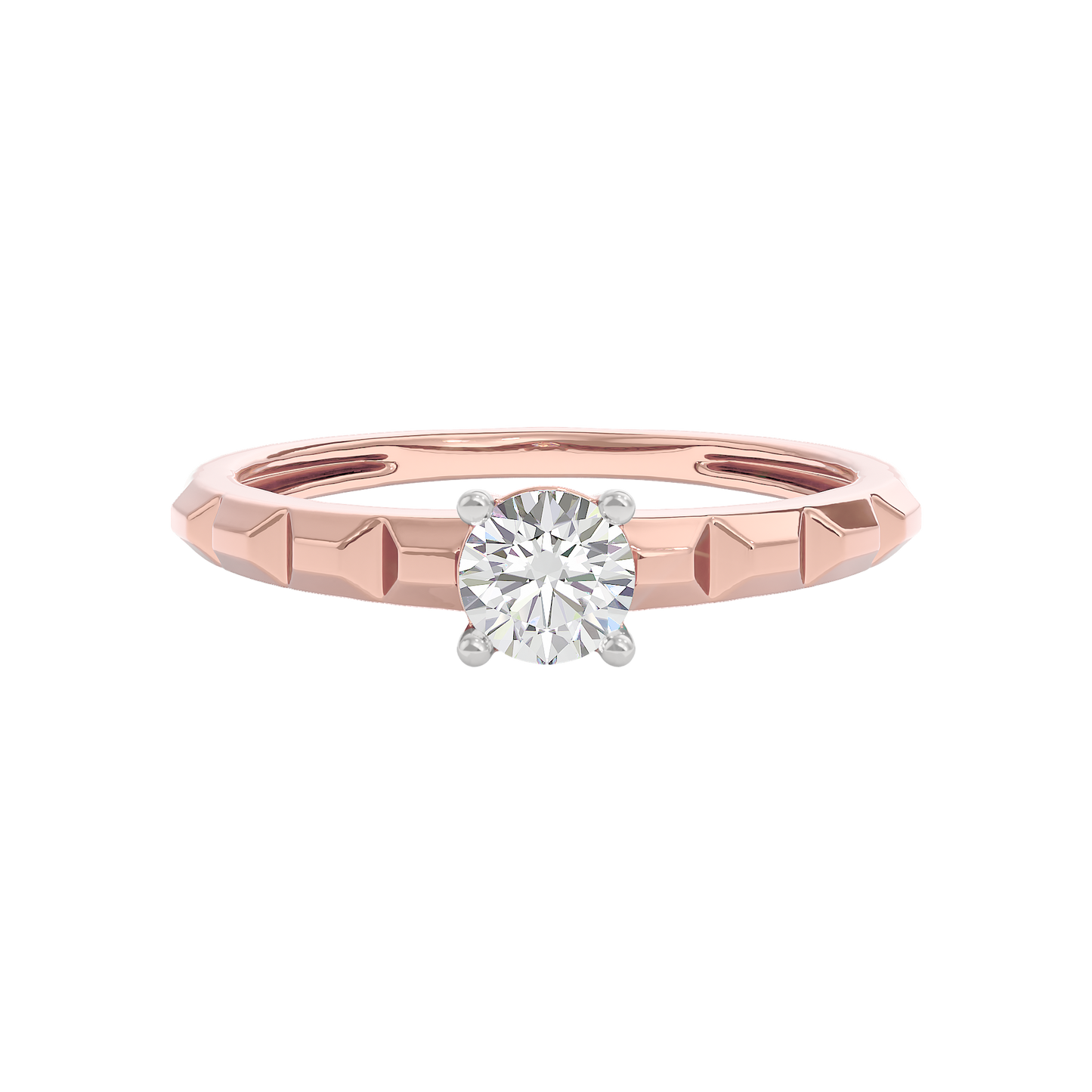 Alina Diamond Solitaire Ring