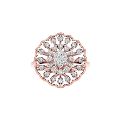 Dazzle Dial Diamond Ring