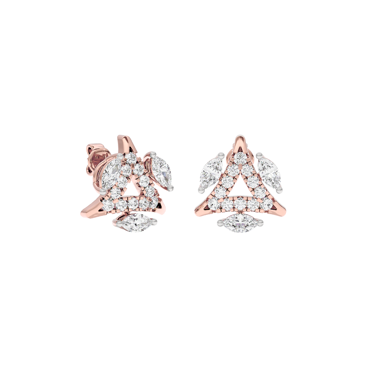 Vivid Marquise Diamond Earrings