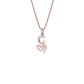 Glow-getter ‘G’ Diamond Pendant