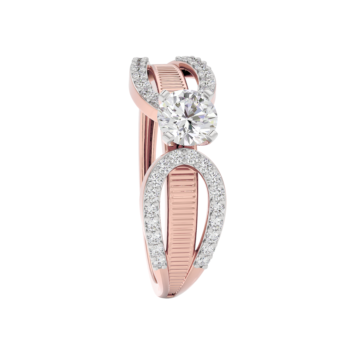 Eos Diamond Solitaire Ring