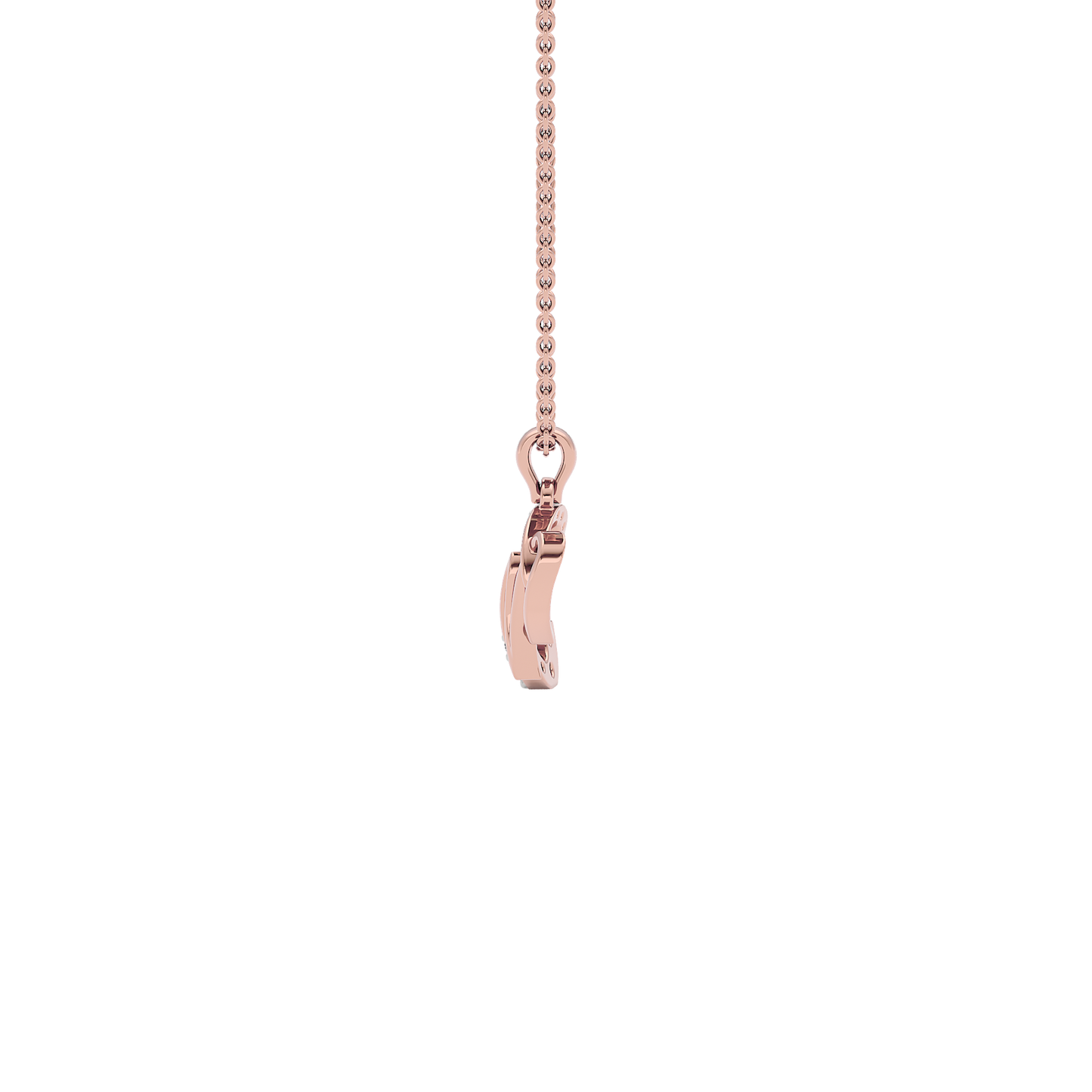 Noble ‘N’ Diamond Pendant