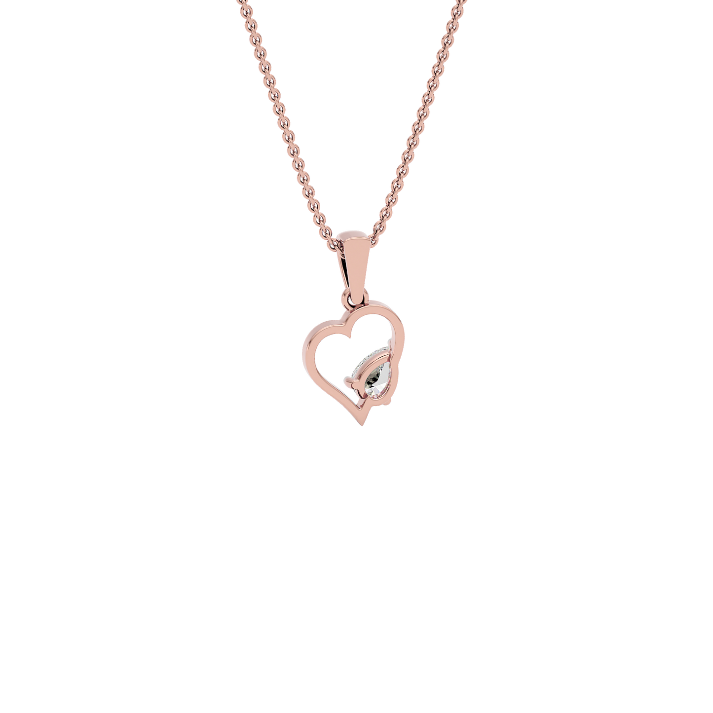 Solara Kiss Diamond Pendant