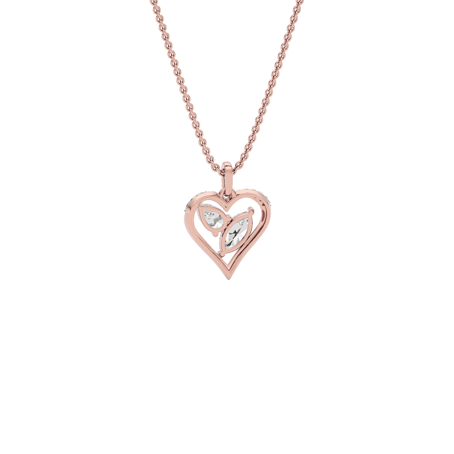 Stellar Embrace Diamond Pendant