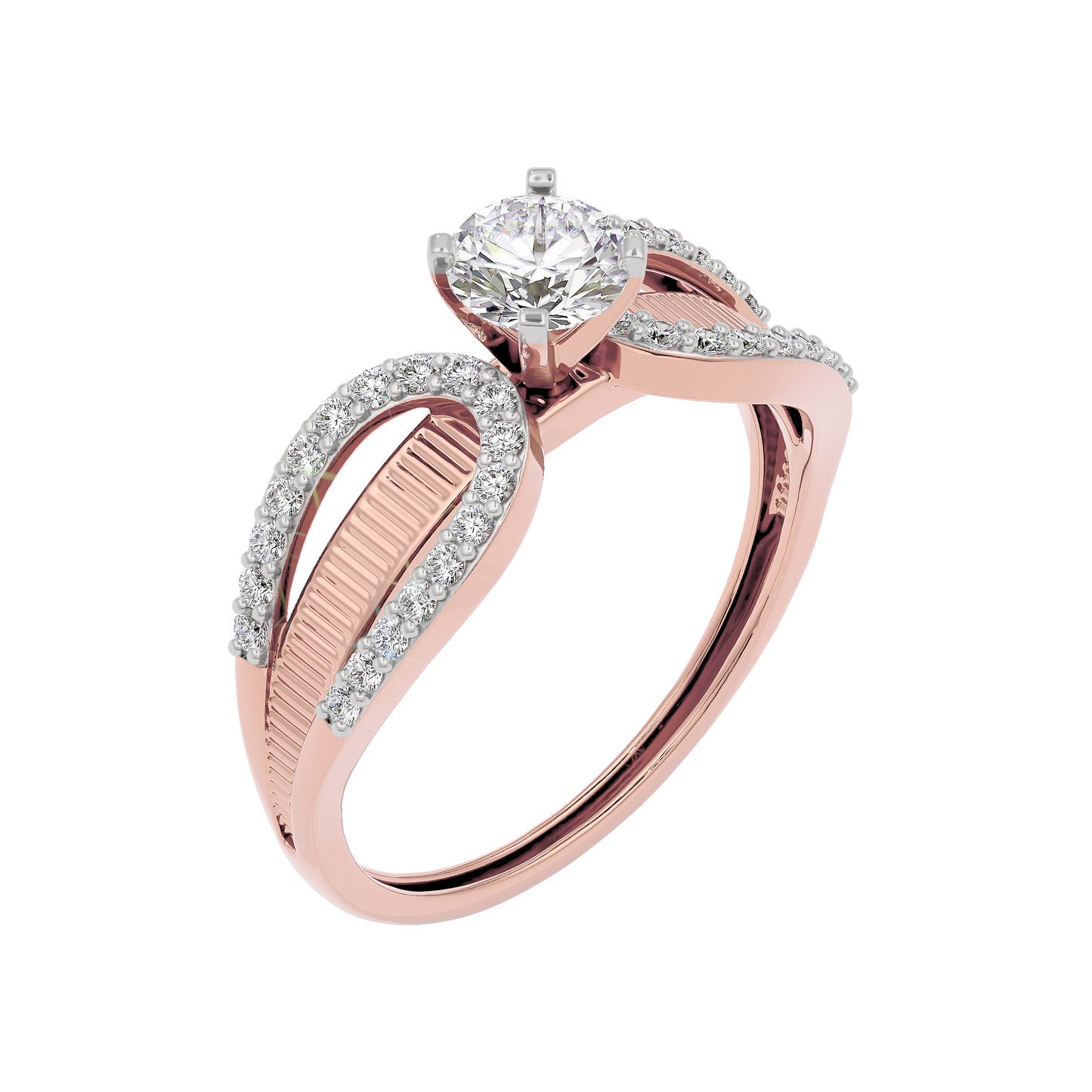 Eos Diamond Solitaire Ring