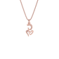 Glow-getter ‘G’ Diamond Pendant