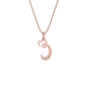 Confident ‘C’ Diamond Pendant