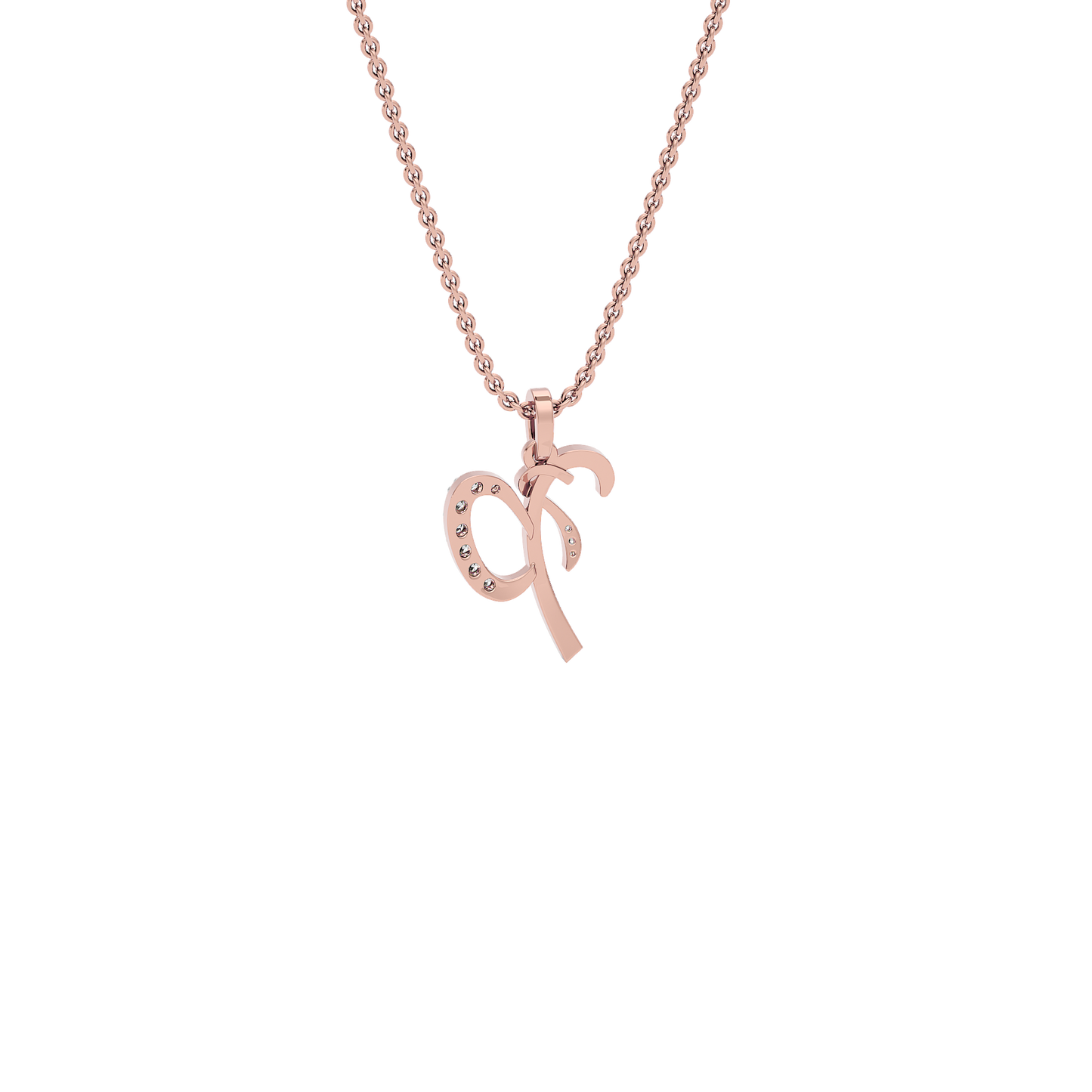 Precious ‘P’ Diamond Pendant