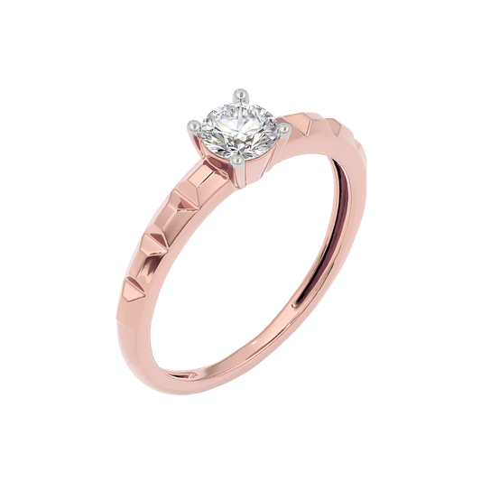 Alina Diamond Solitaire Ring