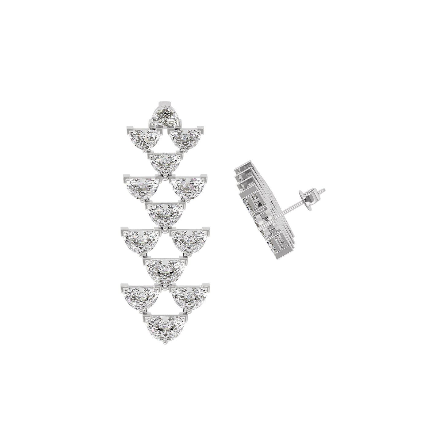 RJ-LRNE00575 18 KT / White Gold
