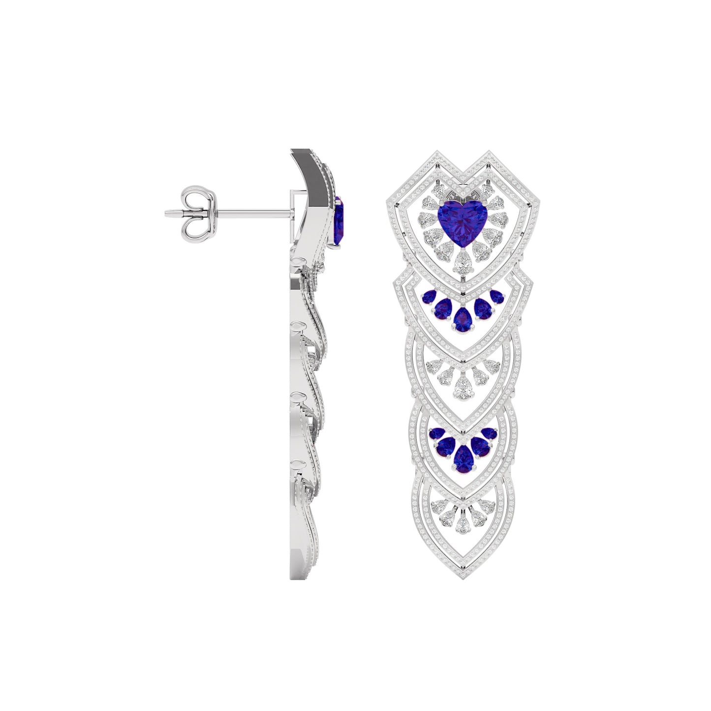 RJ-LRNE00603 18 KT / White Gold