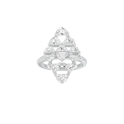 RJ-LRNR00575 18 KT / White Gold / 22
