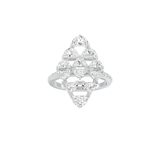 RJ-LRNR00575 18 KT / White Gold / 22