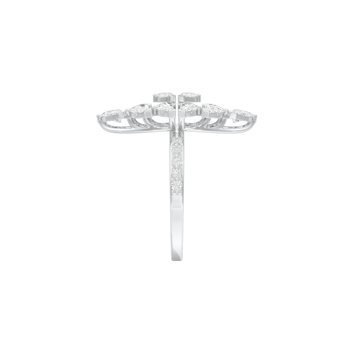 RJ-LRNR00575 18 KT / White Gold / 22