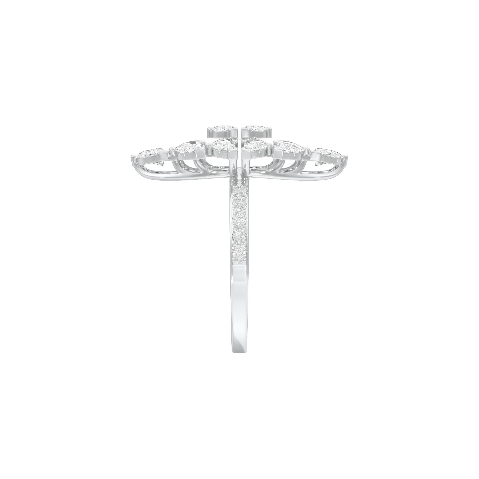 RJ-LRNR00575 18 KT / White Gold / 22