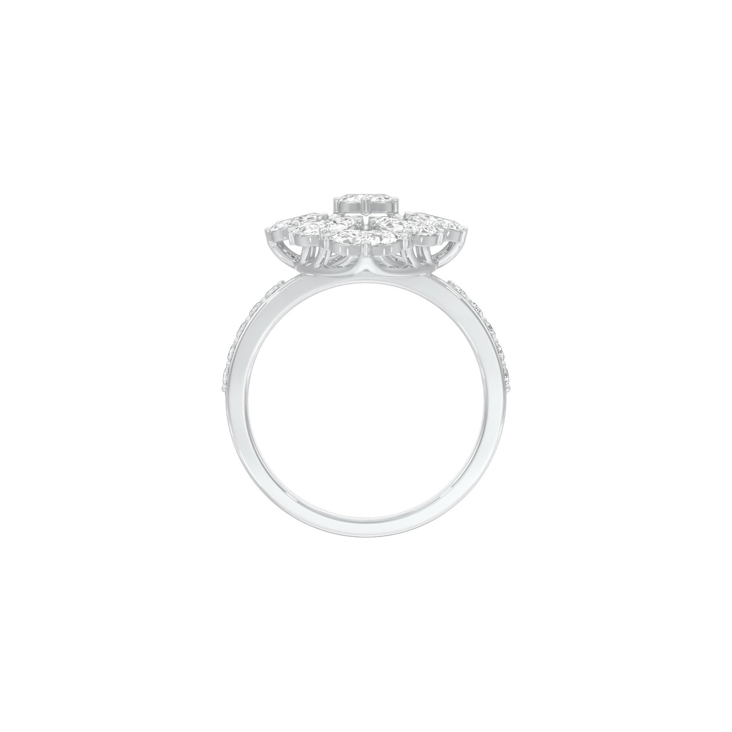 RJ-LRNR00575 18 KT / White Gold / 22