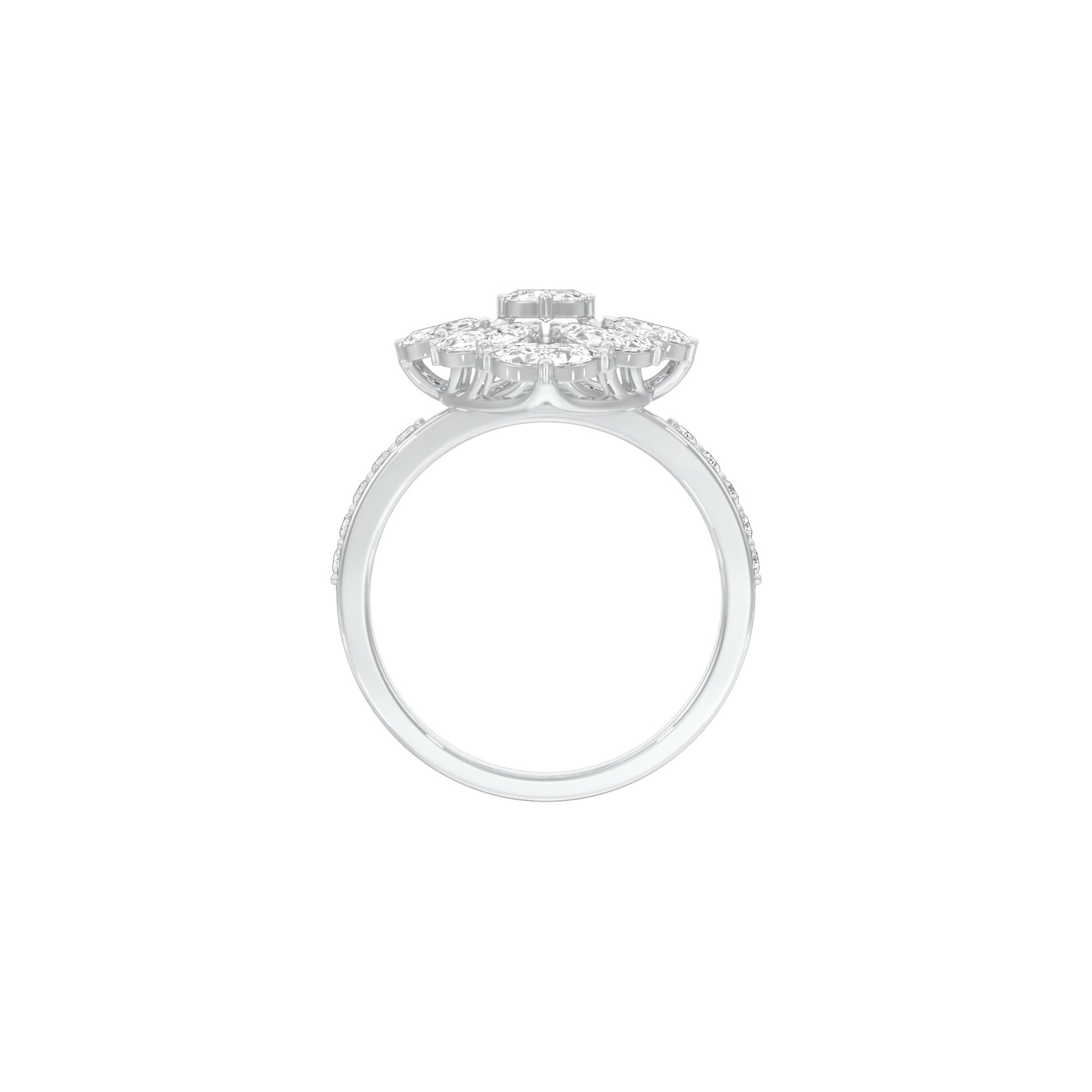 RJ-LRNR00575 18 KT / White Gold / 22
