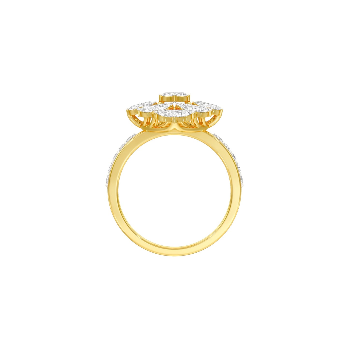 RJ-LRNR00575 18 KT / Yellow Gold / 22