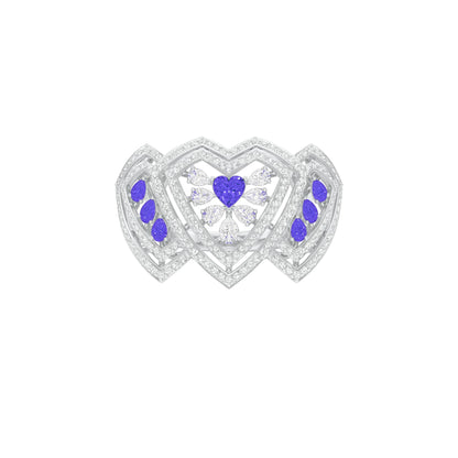 RJ-LRNR00603 18 KT / White Gold / 22