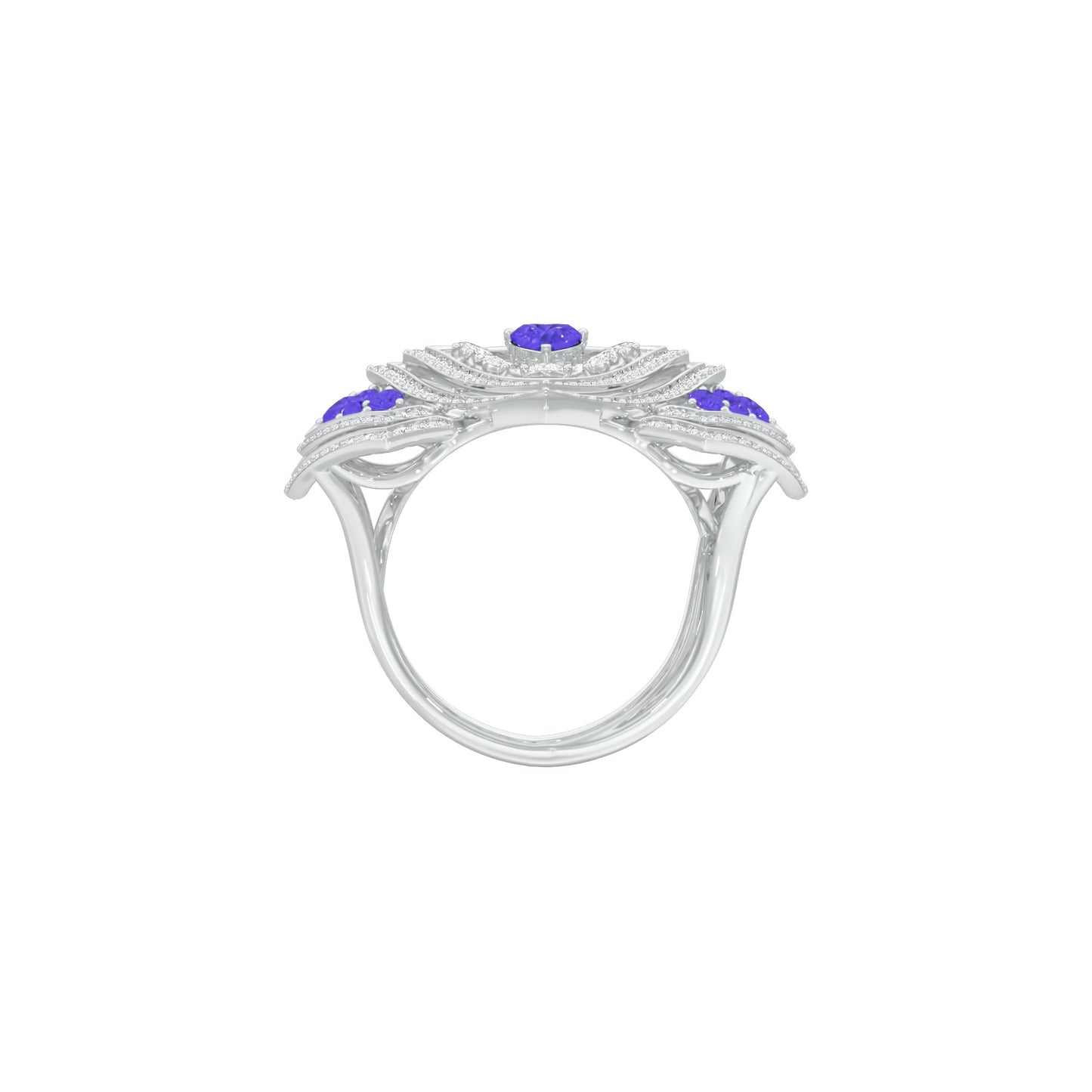 RJ-LRNR00603 18 KT / White Gold / 22