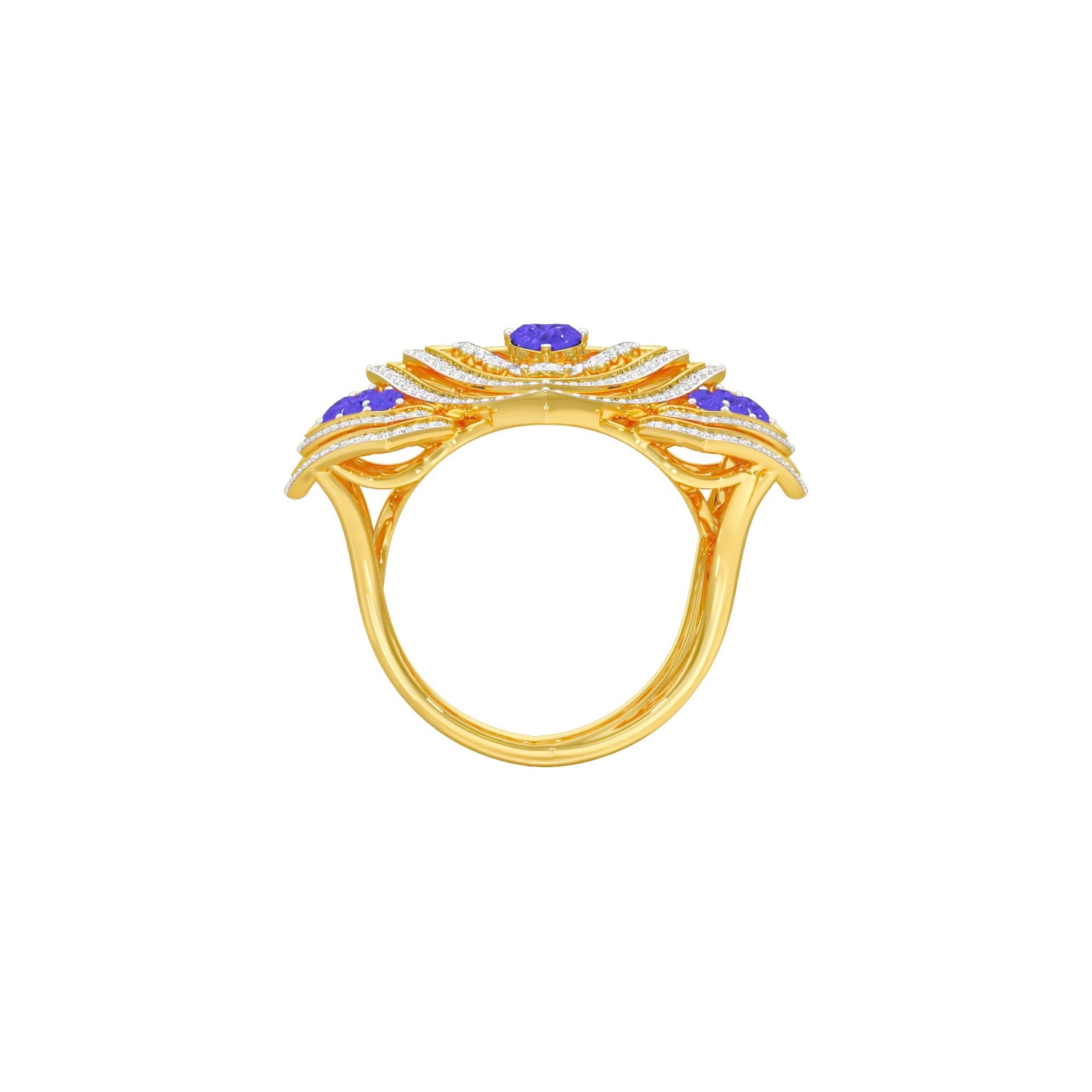 RJ-LRNR00603 18 KT / Yellow Gold / 22