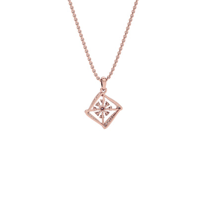 Lite Luxe Diamond Pendant 18 KT / Rose Gold