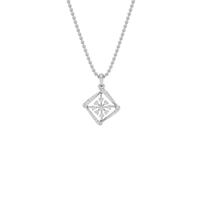 Lite Luxe Diamond Pendant 18 KT / White Gold