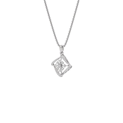Lite Luxe Diamond Pendant 18 KT / White Gold