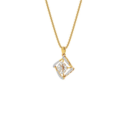 Lite Luxe Diamond Pendant 18 KT / Yellow Gold
