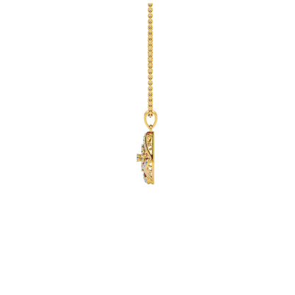 Lite Luxe Diamond Pendant 18 KT / Yellow Gold