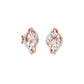 Periwinkle Diamond Earring 18 KT / Rose Gold