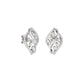 Periwinkle Diamond Earring 18 KT / White Gold
