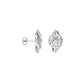 Periwinkle Diamond Earring 18 KT / White Gold