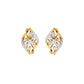 Periwinkle Diamond Earring 18 KT / Yellow Gold