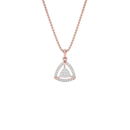 Opulent Angle Diamond Pendant