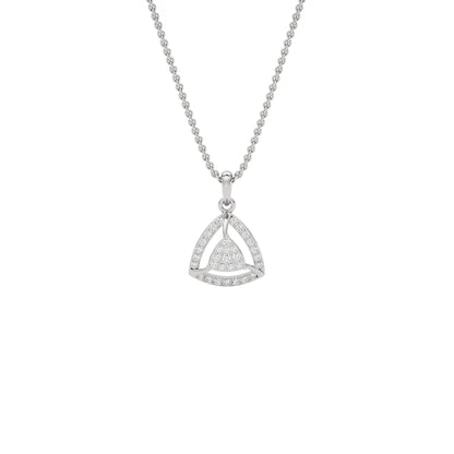 Opulent Angle Diamond Pendant