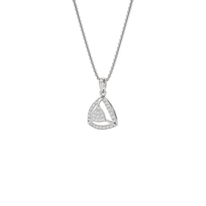 Opulent Angle Diamond Pendant