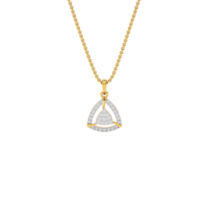 Opulent Angle Diamond Pendant