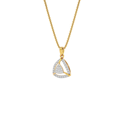 Opulent Angle Diamond Pendant