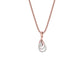 Phyllo Diamond Pendant 18 KT / Rose Gold