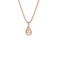 Phyllo Diamond Pendant 18 KT / Rose Gold