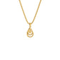 Phyllo Diamond Pendant 18 KT / Yellow Gold