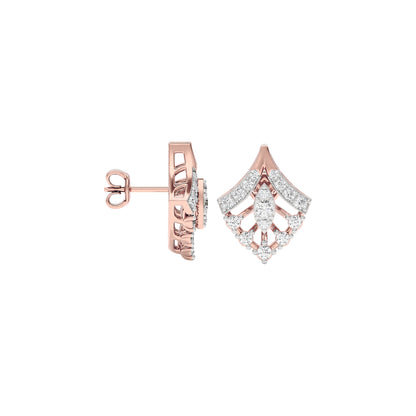 Dora Diamond Earring 18 KT / Rose Gold