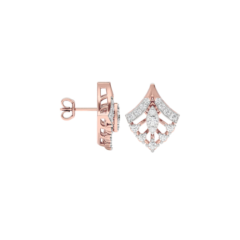 Dora Diamond Earring 18 KT / Rose Gold