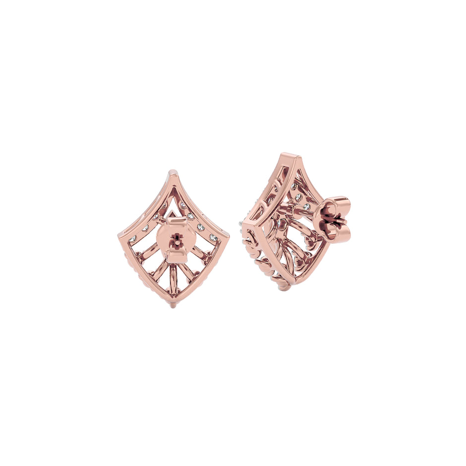 Dora Diamond Earring 18 KT / Rose Gold