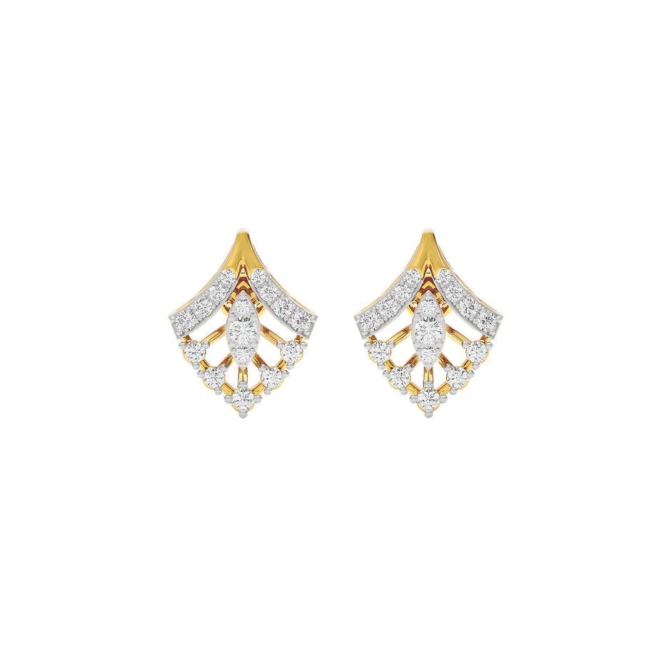 Dora Diamond Earring 18 KT / Yellow Gold