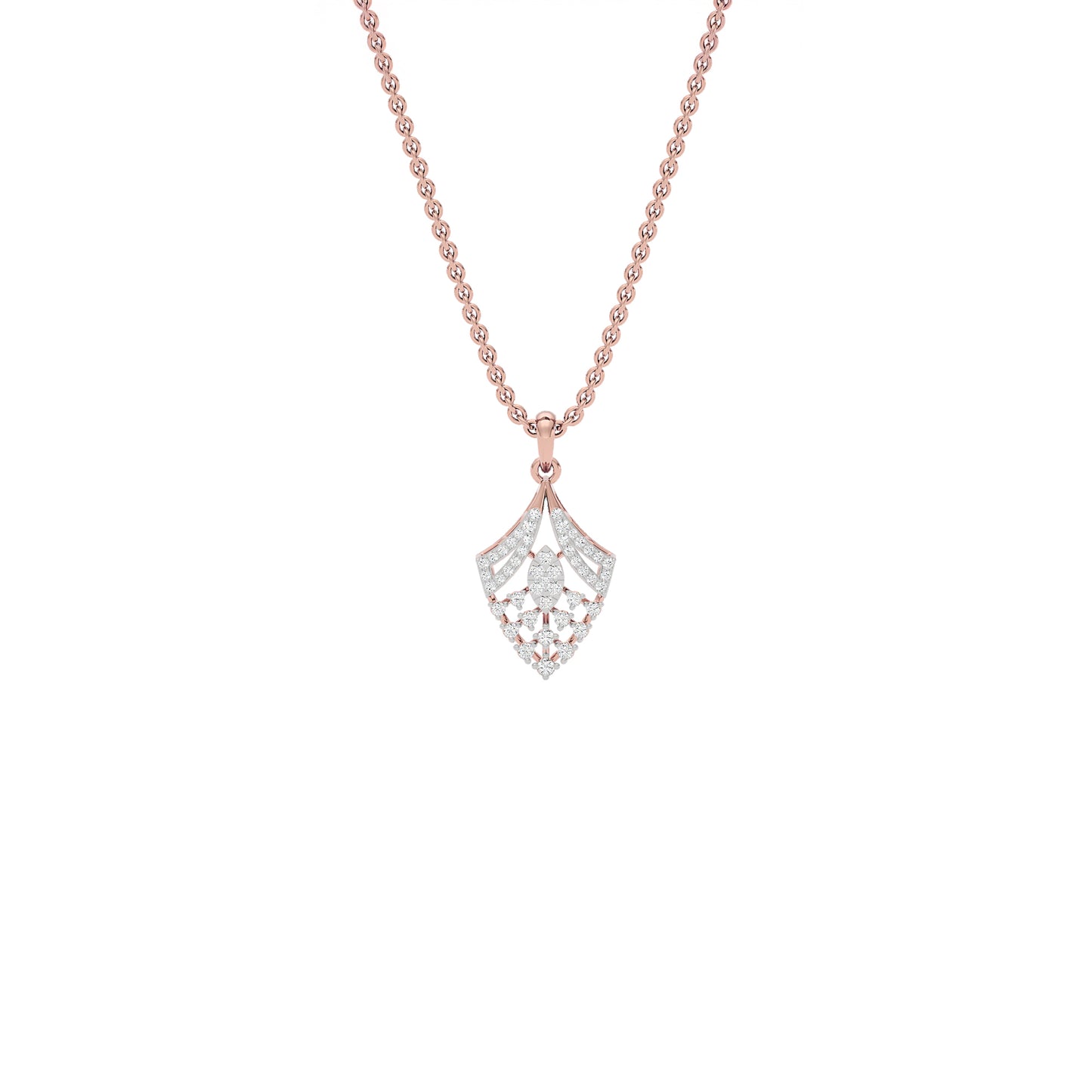 Dora Diamond Pendant 18 KT / Rose Gold