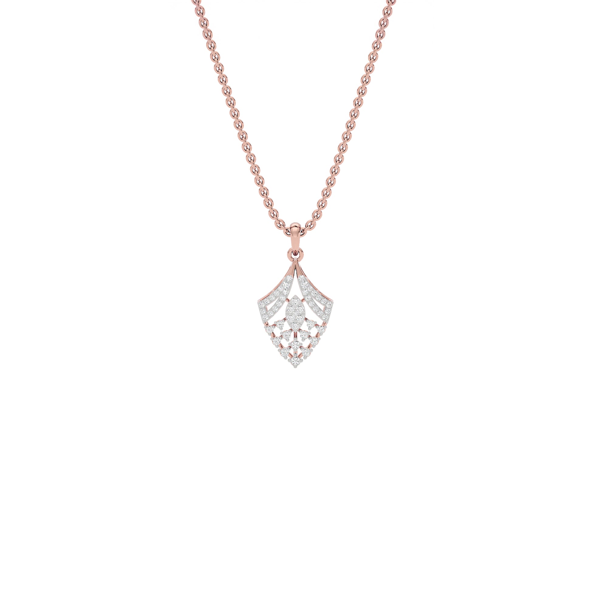 Dora Diamond Pendant 18 KT / Rose Gold